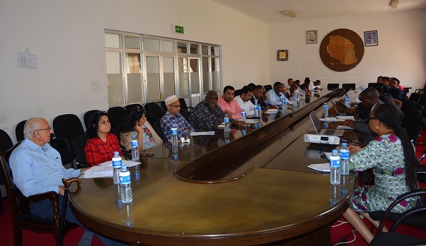 kikao cha kujadili utekelezaji wa mradi wa ushirikishaji sekta binafsi katika kuzuia uchepushwaji wa kemikali bashirifu ili kutengeneza dawa za kulevya 